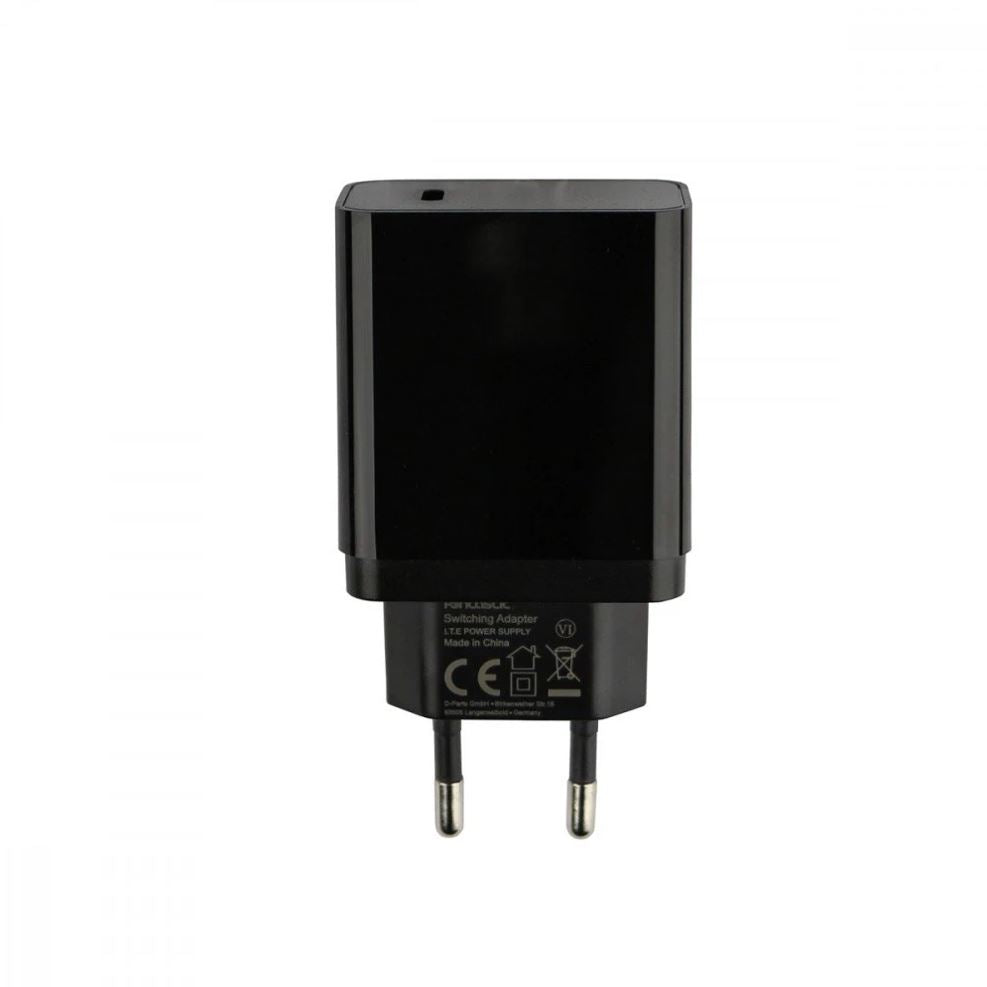 Fontastic 260469 Fast Charger USB-C - Power Delivery - 25W - Black