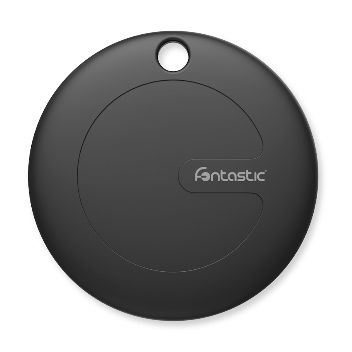 Fontastic 263477 Smart Finder Bluetooth 5.2 - Geschikt voor iOS 14.5 en hoger - MFi-gecertificeerd - Met beschermhoes - Zwart