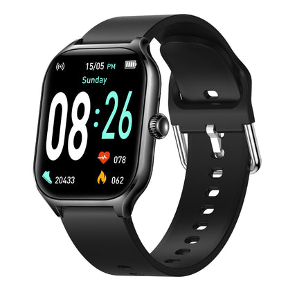 Fontastic 263606 Smartwatch - Universeel - 51 mm - Geschikt voor Android & iOS - Zwart