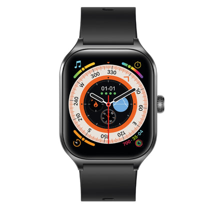 Fontastic 263606 Smartwatch - Universeel - 51 mm - Geschikt voor Android & iOS - Zwart