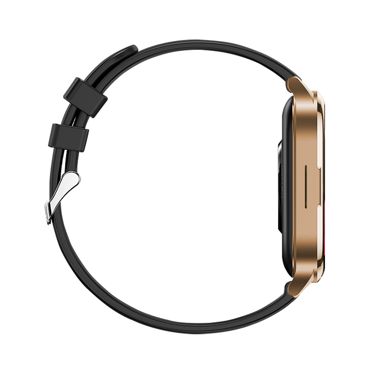 Fontastic 264306 Smartwatch - With Camera Control - 51mm - Suitable for Android &amp; iOS - Black/Gold