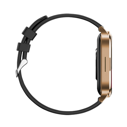 Fontastic 264306 Smartwatch - With Camera Control - 51mm - Suitable for Android &amp; iOS - Black/Gold