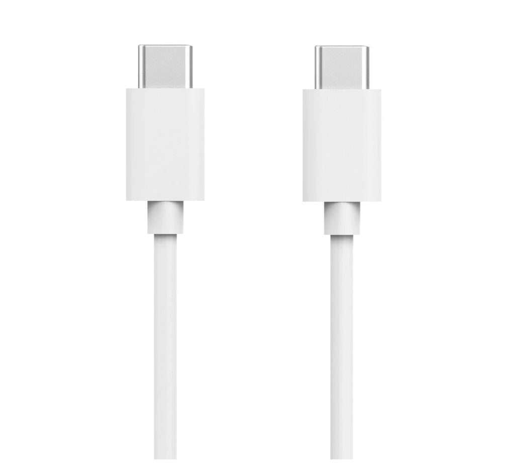 Fontastic 255397 USB naar USB-C kabel - 1 meter - Wit