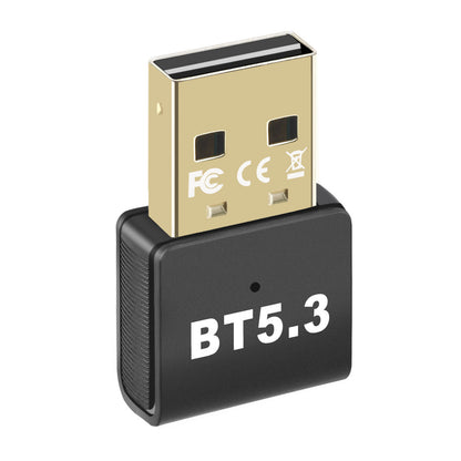 NÖRDIC BT6 USB Bluetooth Dongle adapter  - Bluetooth 5.3  - Zwart