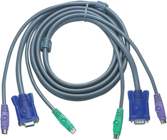 Aten 2L5005P 5 meter toetsenbord-video-muis (kvm) kabel