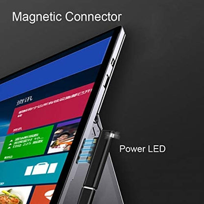 NÖRDIC SURF-103 USB-C Adapter - Geschikt voor Microsoft Surface - 15V3A - 45W- Space Grey