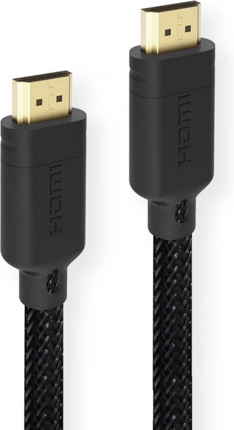 Fontastic 255694 HDMI naar HDMI Kabel 2.0 - 18Gbgs - 4k - Vergulde connectoren - 2 Meter - Zwart