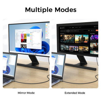 Delmark USB-C 4.0 Kabel - 1 meter- USB4 40Gbps, 8K Video, PD 240W - Fast Charging - Thunderbolt 3/4 Compatibel