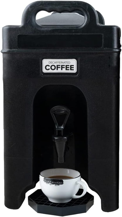 Luston BEVV-2K Insulated Beverage Dispenser - 2 Ergonomic Handles - Hot and Cold Beverages - 9.5L