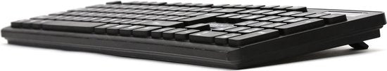 OMEGA OK07B QWERTY USB Toetsenbord - US versie USB keyboard met numpad - zwart