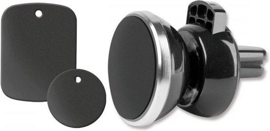 Fontastic 250651 Universele Smartphone houder - Magnetisch - Auto 360° draaibaar - Zwart