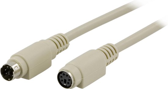 Deltaco DEL-46G PS/2-kabel, 10m