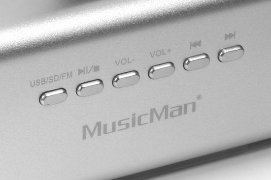 MUSICMAN MMM-Grs-USB (3431) Speaker MA SOUNDSTATION - Zilver