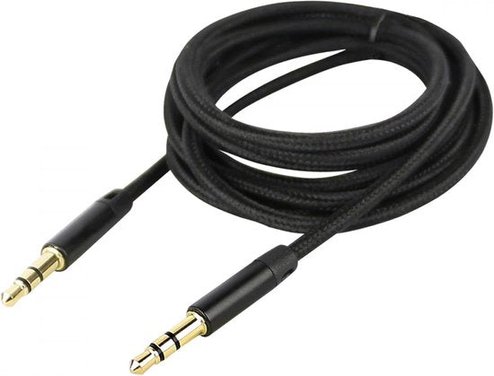Fontastic 237355 3.5mm naar 3.5mm Audio kabel - 1.5m - Zwart
