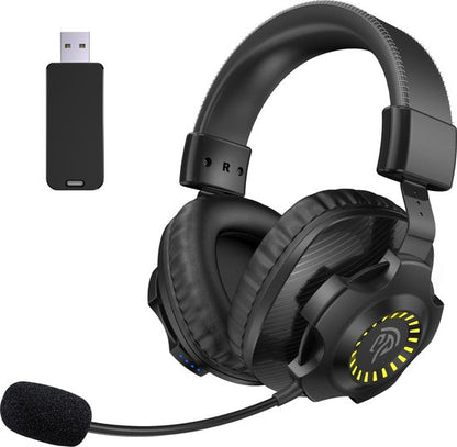 EasySMX VG-C026 Over-ear gaming headset met microfoon - Draadloos - Zwart