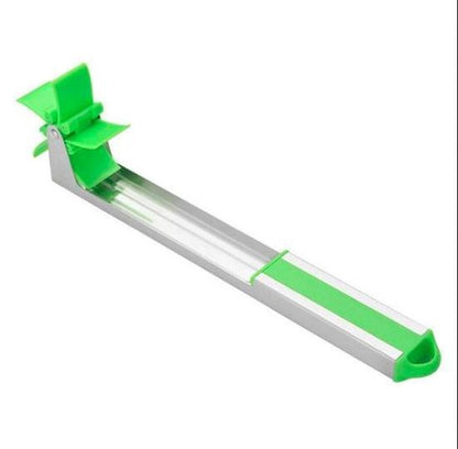 Watermeloen snijder - RVS Windmolen watermeloen snijder - Meloen snijder - Fruit snijder - Watermeloen blokjes snijder