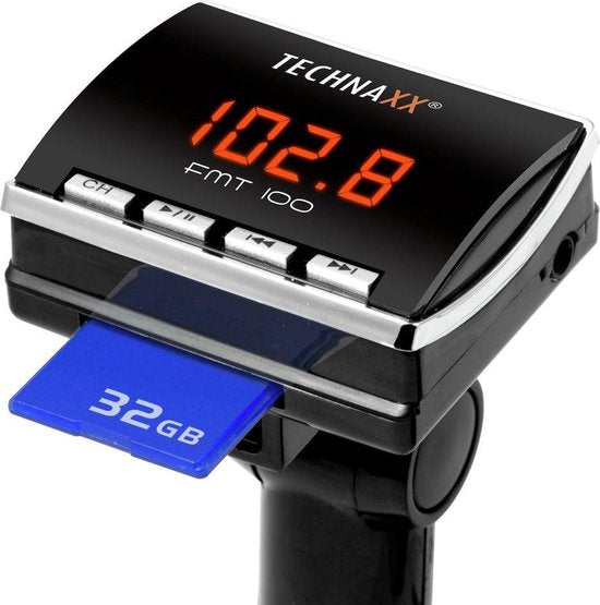 Technaxx FMT100 Fm Transmitter Including Ab Car Radio - Remote Control