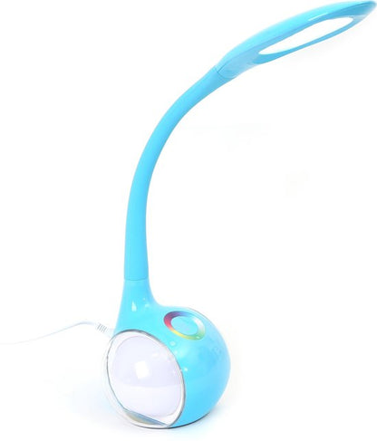 PLATINET PDL20BL, LED Bureaulamp 7W met RGB nachtlamp functie lichtblauw