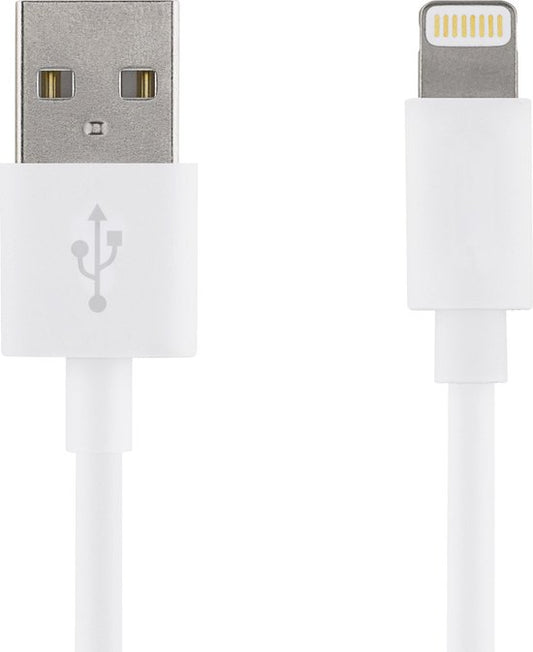 NÖRDIC LGNG-508 USB naar Lightning kabel - 5m - Wit