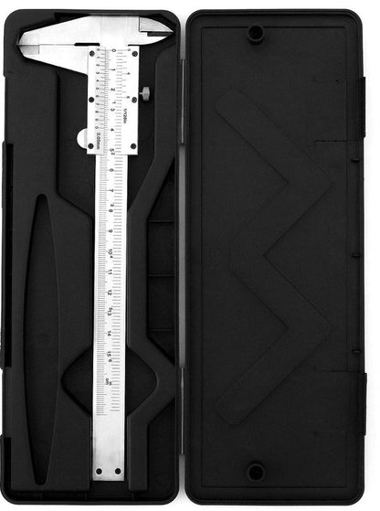 RVS Schuifmaat Hoge Precisie 6"/150 mm 005 mm/1/128" Tolerantie met Borgschroef