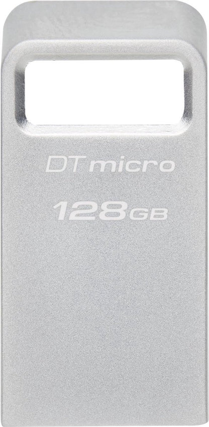 Kingston KING- 4458 DataTraveler micro USB stick - USB 3.2 Gen 1 - 64GB - Silver