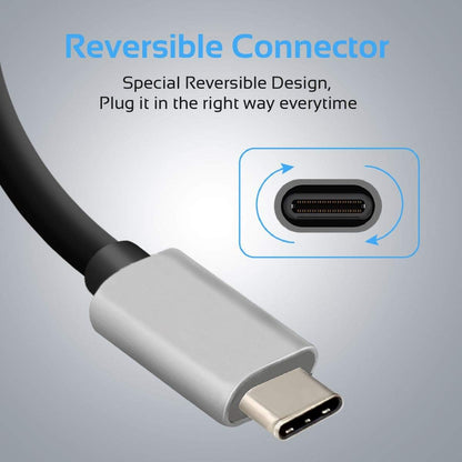 Promate USB-C naar HDMI Adapter - VGA 1080p - 4K Ultra HD - Geschikt voor laptop, Tablet, Smartphones