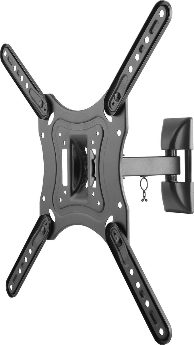 DELTACO OFFICE ARM-0254, Free Tilting, Rotatable, TV Bracket, 23"- 55 inch, max. 30 kg, black
