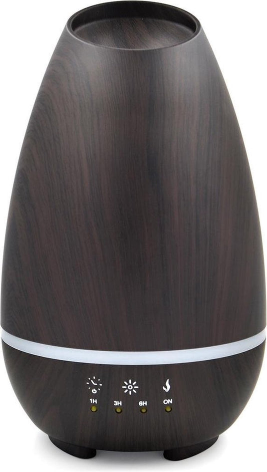 Platinet PADYM025 Houten Aroma diffuser - Humidifier - Luchtbevochtiger - Geurenverspreider - Bruin
