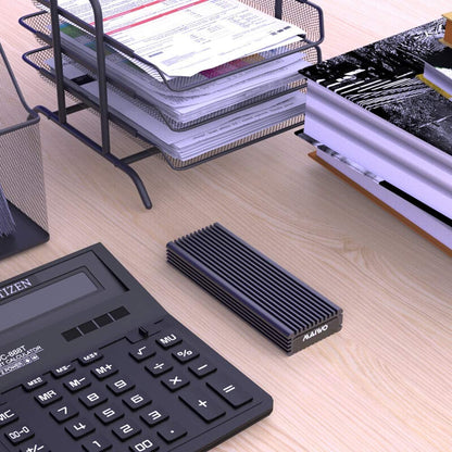 Maiwo K1687S Externe M.2 SATA SSD behuizing - 10 Gbps - Zwart