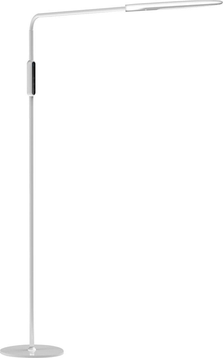 PLATINET PFLU19AW - LED staand lamp op vloer met afstandsbediening, 9W, Wit