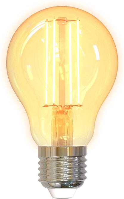 DELTACO SMART HOME SH-LFE27A60 Smart Filament Bulb - E27 -5.5W - A60 - Ø 125 mm - White