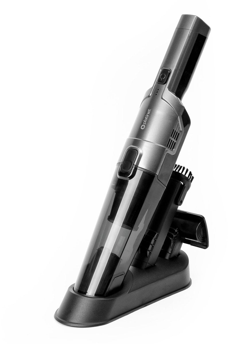 Platinet Draadloze Auto Stofzuiger PRO - HEPA-filter - 2800mAh - 75W - USB-C - incl. mondstukken en opbergstandaard