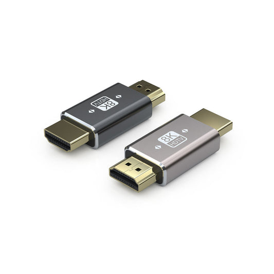 NÖRDIC HDMI-N5020 - HDMI Adapter - Mannenlijk naar mannenlijk - 8K60Hz - 4K120Hz - 48Gbps