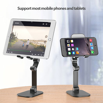 NÖRDIC MH-109 Universele tafelstandaard voor smartphone en tablet - Verstelbaar - Wit