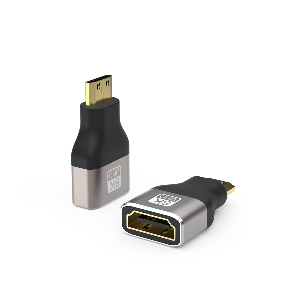 NÖRDIC HDMI-N5022 - HDMI 8K Adapter - HDMI to Mini HDMI