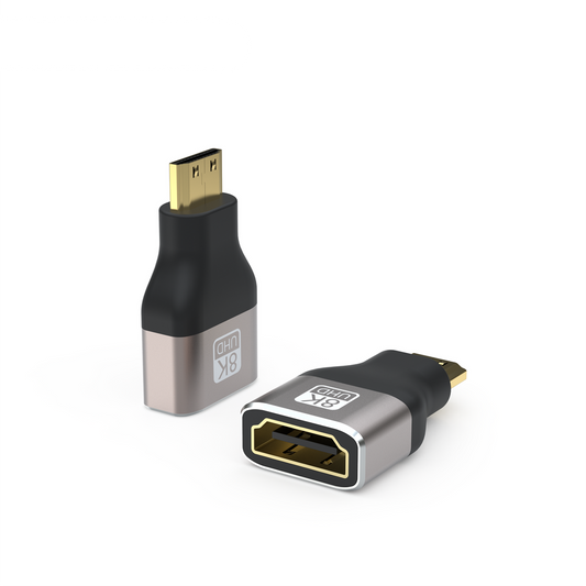 NÖRDIC HDMI-N5022 - HDMI 8K Adapter - HDMI naar Mini HDMI