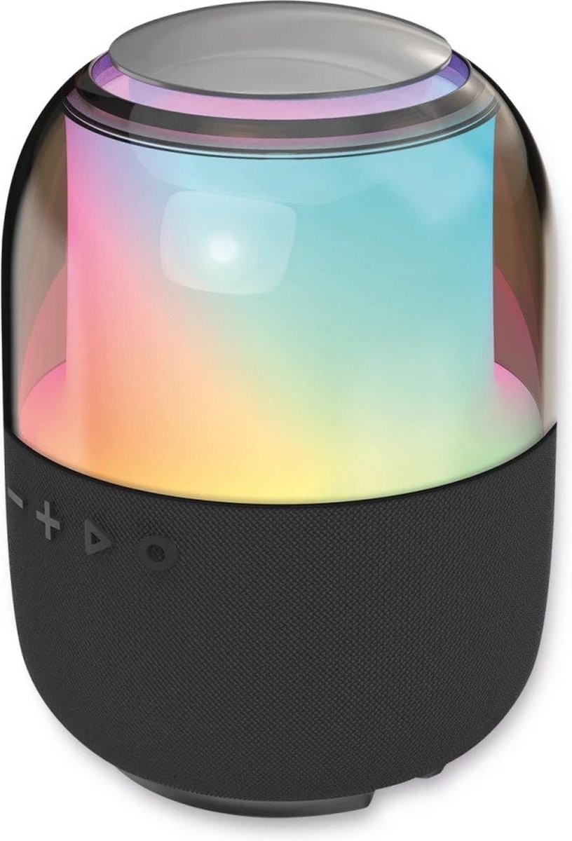Fontastic Draadloze Speaker - 262562 - 8 WATT - 360 Graden - RGB Led Licht - Krachtig Geluid