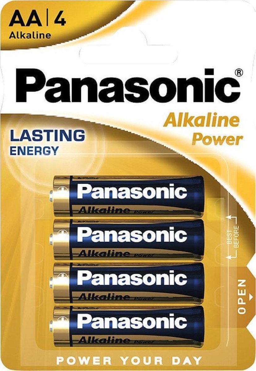 Panasonic AA Alkaline Power Batterijen