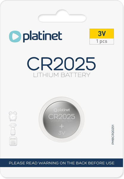 PLATINET PMBCR20251 CR2025 knoopcel batterij 1 stuk