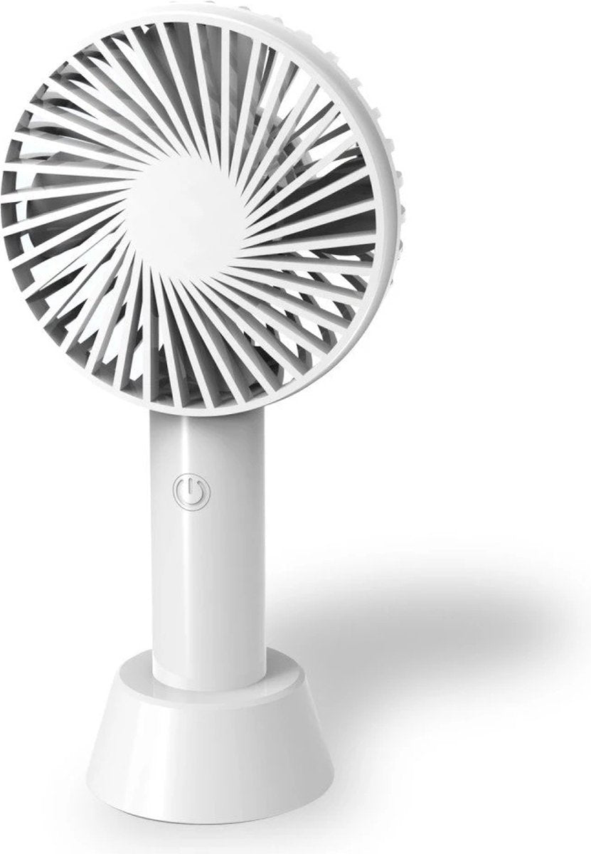Fontastic 255601 Desk Fan - With Built-in Wireless Speaker - White