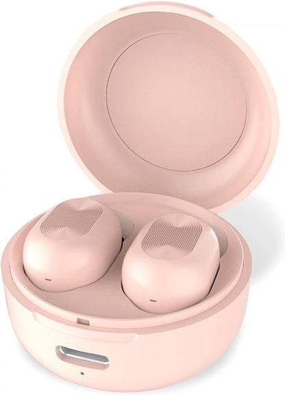Fontastic 260629 Draadloze Oordopjes  In-ear met Oplaaddoos - Roze