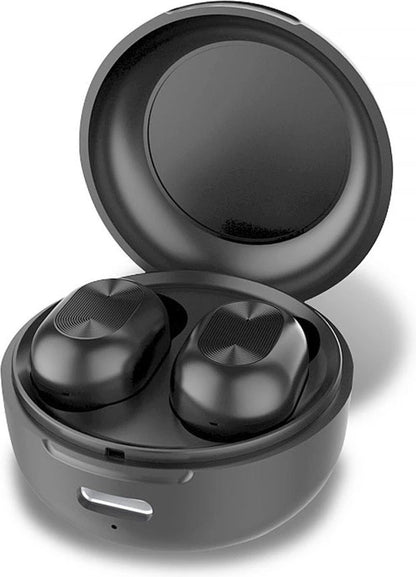 Fontastic 260599 Wireless Earbuds - In-ear with Charging Case - Auto Pairing - Black