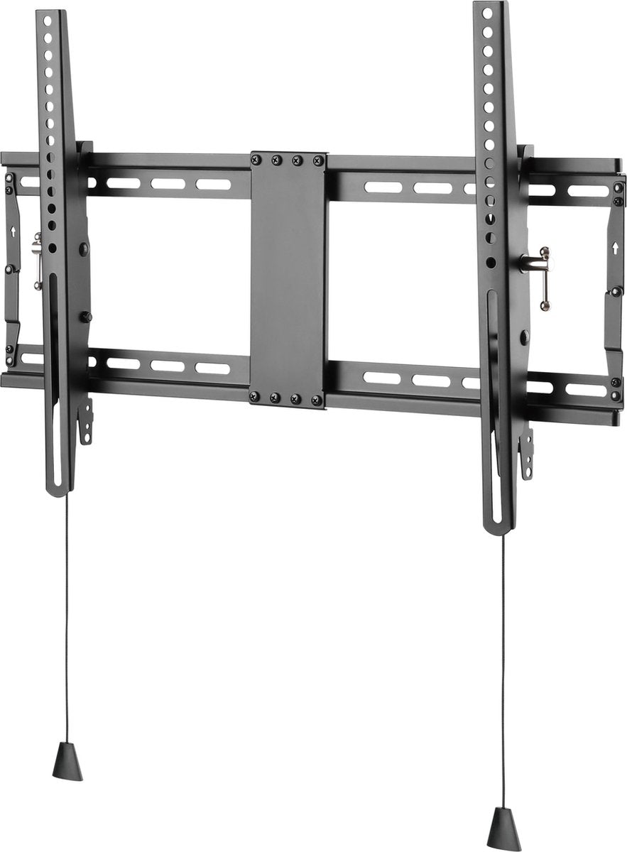 DELTACO OFFICE ARM-0204, Tiltable TV bracket, foldable, 37"- 80 inch, max. 70 kg, black