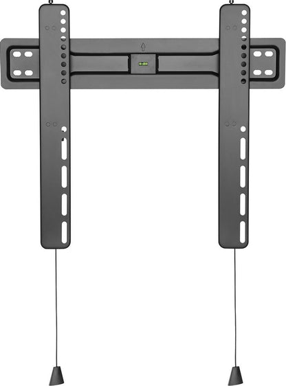 DELTACO OFFICE ARM-0150, Fixed TV bracket with spirit level, 32"-55 inch, max. 35 kg, black