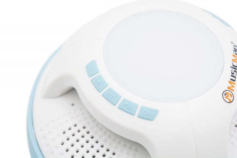 Technaxx BT-X60 Pool-Speaker met RGB-licht - Wit/Blauw