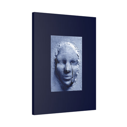 Canvas painting - Acrylic print - Sculpture on Canvas - Face of woman - Wall decoration
