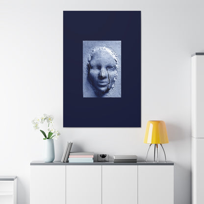 Canvas painting - Acrylic print - Sculpture on Canvas - Face of woman - Wall decoration