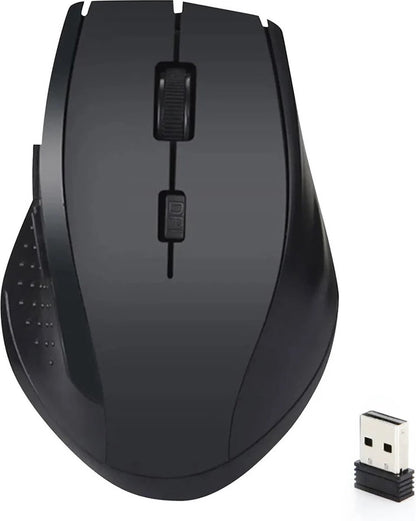 Optische Muis Draadloos - Ergonomisch - Geschikt voor Windows 11, 10, 8.1, 8, 7, XP, Vista, Linux & Chromebook