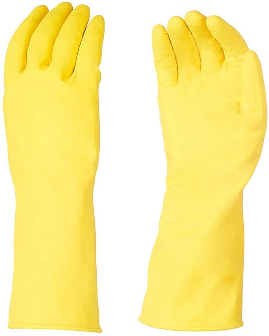 GV8131-YEL-S Reusable Rubber Gloves - Small - Yellow