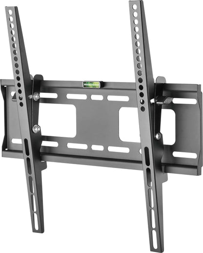 DELTACO OFFICE ARM-1153, Tiltable TV bracket, 32" - 55 inch, max. 50 kg, black